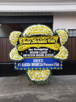 Papan Bunga Duka di Kadubeureum