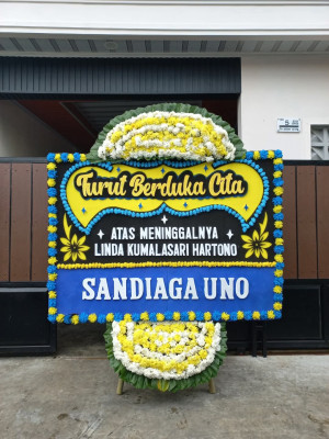 Papan Bunga Duka di Kadubeureum